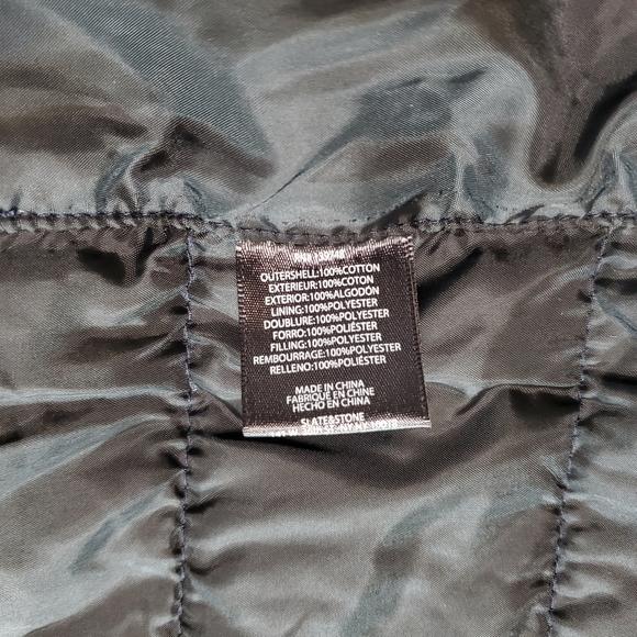 Slate & Stone Plaid Quilted Flannel Jacket - US L - Picture 12 of 13